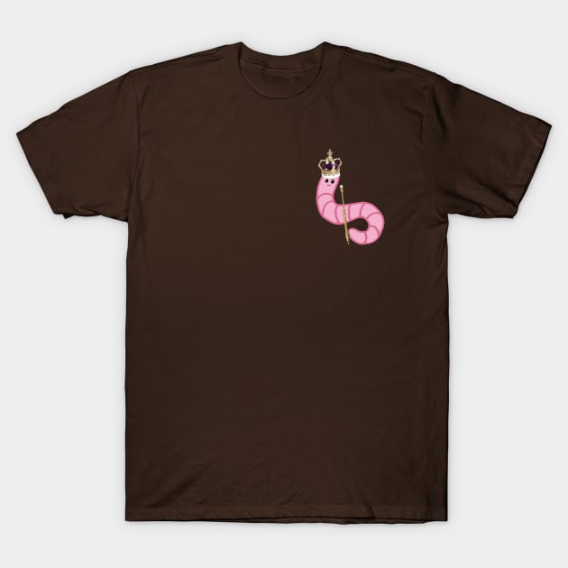 worm (king) T-Shirt by mystudiocreate